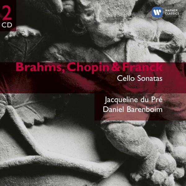 Brahms*, Chopin* & Franck* / Jacqueline Du Pré, Daniel Barenboim - Cello Sonatas Très bon état -  reconditionné disponible sur Label Emmaüs